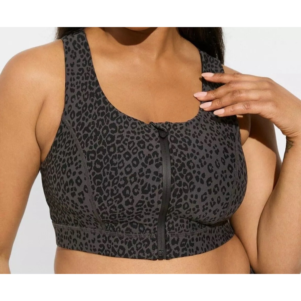 Women's Leopard Print Sports Bra